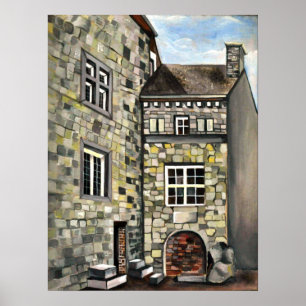 Liege, een Surreal-dromstaartje Poster