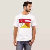 Liège Flag T-shirt (Voorkant volledig)