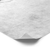 Liegende, achterfiguur van Gustav Klimt Poster (Hoek)