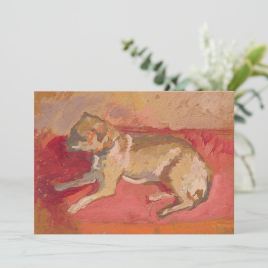 liegende hond | Zygmunt Waliszewski (Staand voorkant)