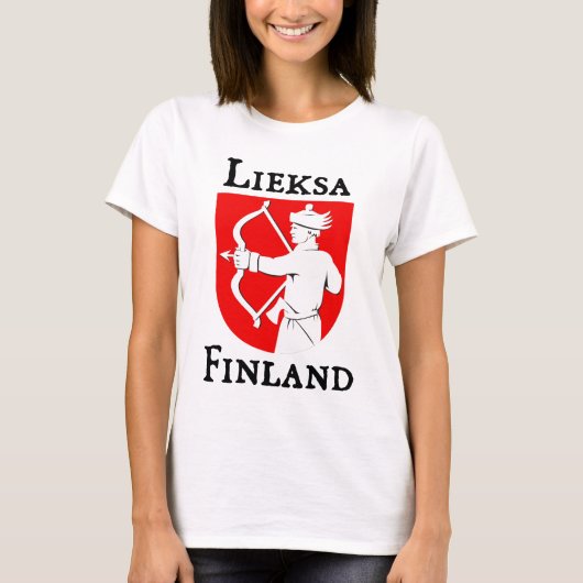 Lieksa, Finland (Suomi) T-shirt (Voorkant)