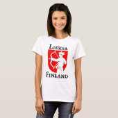 Lieksa, Finland (Suomi) T-shirt (Voorkant volledig)