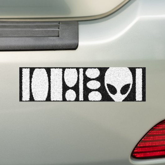 LiEn BARCODE! Bumpersticker (Op auto)