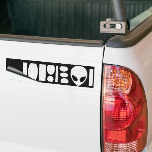 LiEn BARCODE! Bumpersticker (Op Truck)
