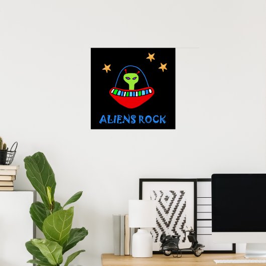 LiEnS OcK! Poster (Thuiskantoor)