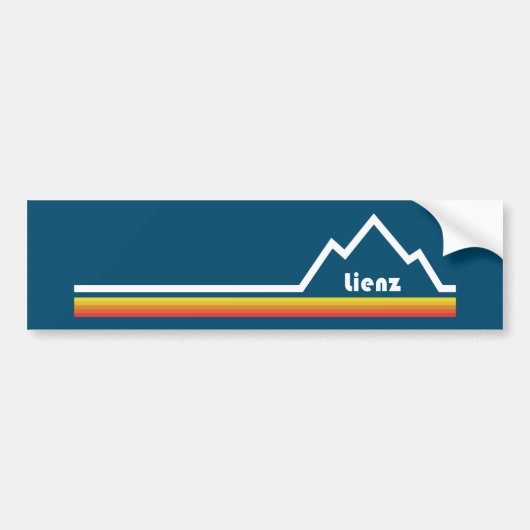 Lienz Austria Bumpersticker (Voorkant)