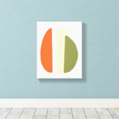 lienzo 3 formas minimalistas canvas afdruk (Insitu (Houten vloer))