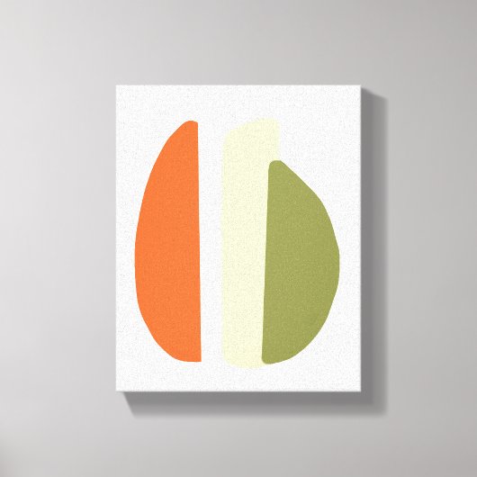 lienzo 3 formas minimalistas canvas afdruk (Voorkant)