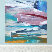 Lienzo Amanecer Rosado II Monticelli Art Canvas Afdruk (Insitu (Houten vloer))