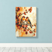 lienzo aves canvas afdruk (Insitu (Houten vloer))