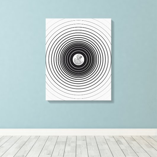 lienzo canvas afdruk (Insitu (Houten vloer))