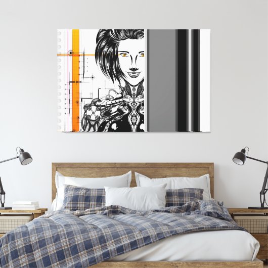 lienzo canvas afdruk (Insitu (Slaapkamer))