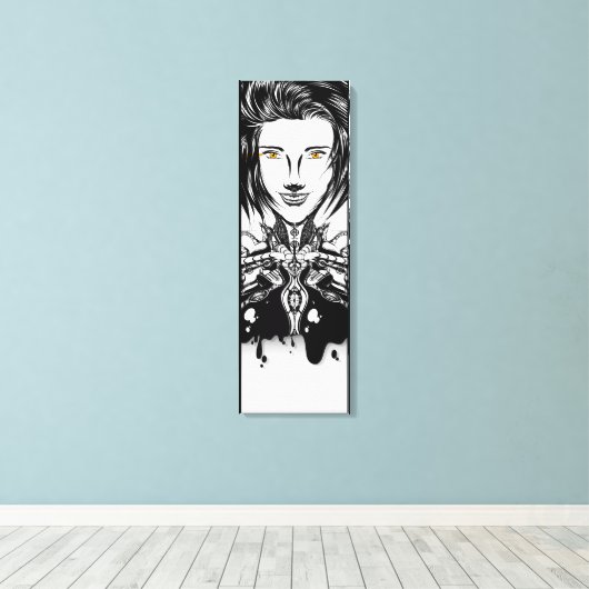 lienzo canvas afdruk (Insitu (Houten vloer))