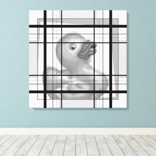 lienzo canvas afdruk (Insitu (Houten vloer))