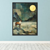 lienzo canvas afdruk (Insitu (Houten vloer))