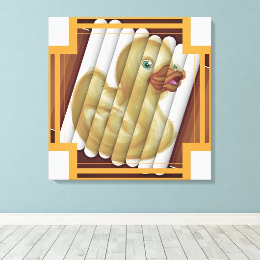 lienzo canvas afdruk (Insitu (Houten vloer))