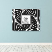 lienzo canvas afdruk (Insitu (Houten vloer))