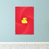 lienzo canvas afdruk (Insitu (Houten vloer))