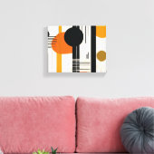 Lienzo círculos abstractos canvas afdruk (Insitu (Woonkamer))
