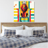 Lienzo David Canvas Afdruk (Insitu (Slaapkamer))