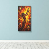 lienzo decorativo arte digital canvas afdruk (Insitu (Houten vloer))