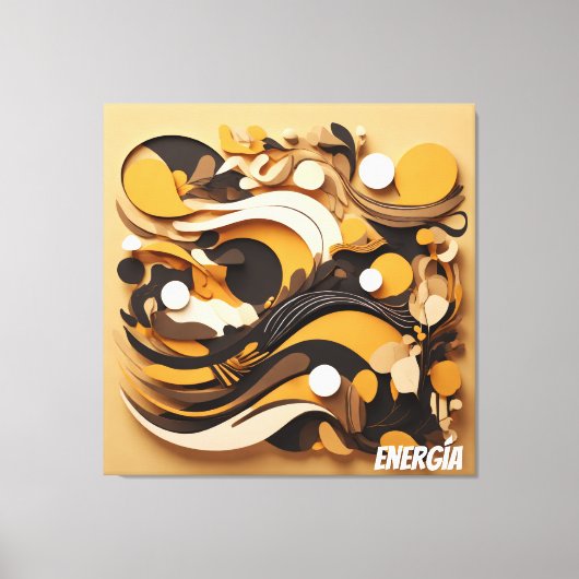 Lienzo Decorativo Biodiversidad Solar Energía Canvas Afdruk (Voorkant)