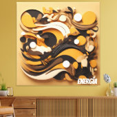 Lienzo Decorativo Biodiversidad Solar Energía Canvas Afdruk (Insitu (Woonkamer))