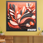 Lienzo Decorativo Biodiversidad Tropical Vitalidad Canvas Afdruk (Insitu (Woonkamer))