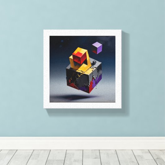 lienzo decorativo canvas afdruk (Insitu (Houten vloer))