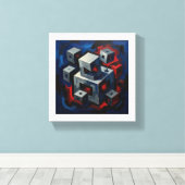 lienzo decorativo canvas afdruk (Insitu (Houten vloer))