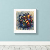 lienzo decorativo canvas afdruk (Insitu (Houten vloer))