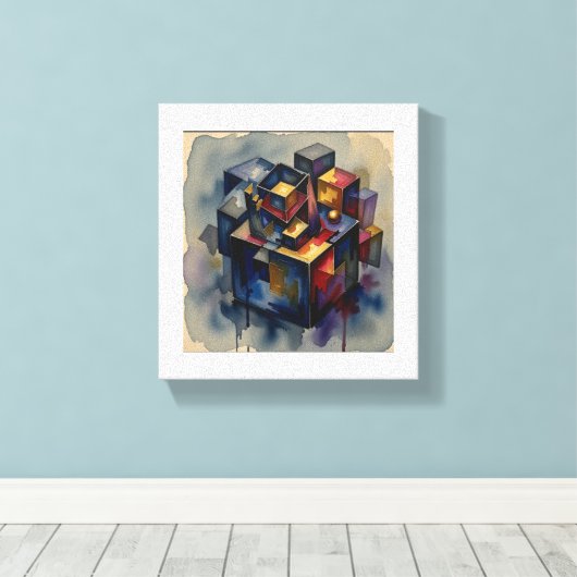 lienzo decorativo canvas afdruk (Insitu (Houten vloer))