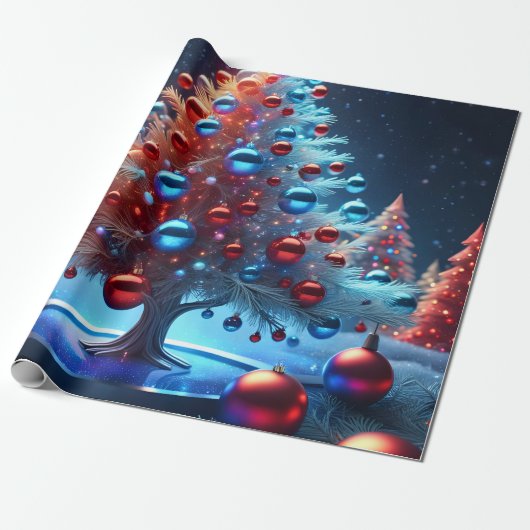 Lienzo Decorativo navidad 1 - 002 Cadeaupapier (Uitgerold)