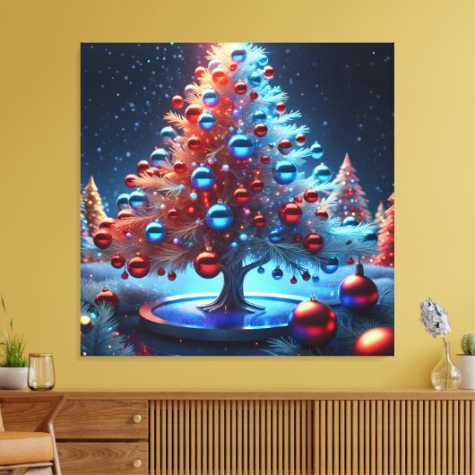 Lienzo Decorativo navidad 1 - 002 Canvas Afdruk (Insitu (Woonkamer))