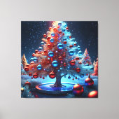 Lienzo Decorativo navidad 1 - 002 Canvas Afdruk (Voorkant)