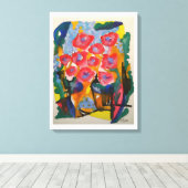 LIENZO  IMG  SWEETY PINK CANVAS AFDRUK (Insitu (Houten vloer))