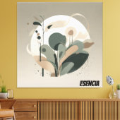 Lienzo Minimal Biodiversidad Esencia Canvas Afdruk (Insitu (Woonkamer))