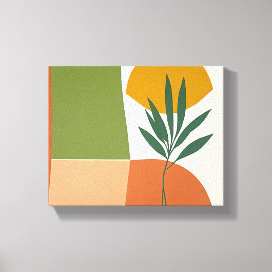 Lienzo planta terracota canvas afdruk (Voorkant)