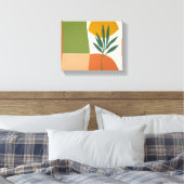 Lienzo planta terracota canvas afdruk (Insitu (Slaapkamer))