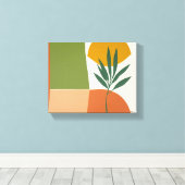 Lienzo planta terracota canvas afdruk (Insitu (Houten vloer))