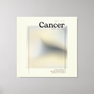Lienzo Póster miaco Cancer Canvas Afdruk