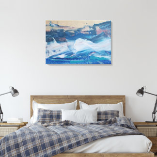 Lienzo Print Coast Yellow Monticelli Art