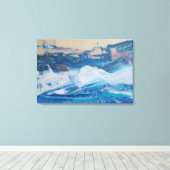 Lienzo Print Coast Yellow Monticelli Art (Insitu (Houten vloer))