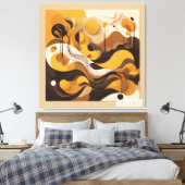 Lienzo Solar Renacer y Naturaleza Canvas Afdruk (Insitu (Slaapkamer))