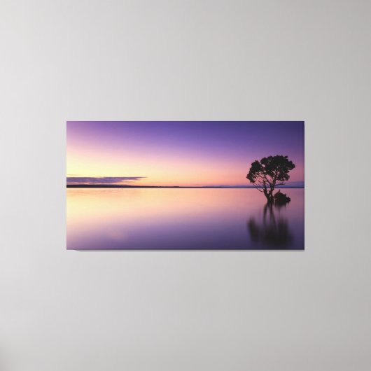 Lienzo Tríptico Paisaje Natural Lago Canvas Afdruk (Voorkant)