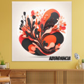 Lienzo Tropical Abundancia y Naturaleza Canvas Afdruk (Insitu (Woonkamer))