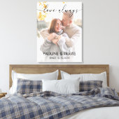 Lienzo Welcome sign wedding modern text Canvas Afdruk (Insitu (Slaapkamer))