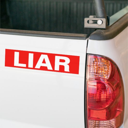 LIER BUMPERSTICKER (Op Truck)