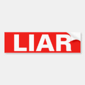 LIER BUMPERSTICKER (Voorkant)
