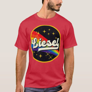 Liesel regenboog in ruimte  stijl t-shirt